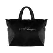 Maison Margiela Embroidered Logo Travel Bag Black