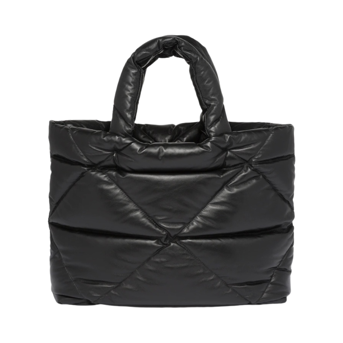 프라다 패딩 나파 토트백 블랙(Prada Padded Nappa Tote Bag Black) - 2