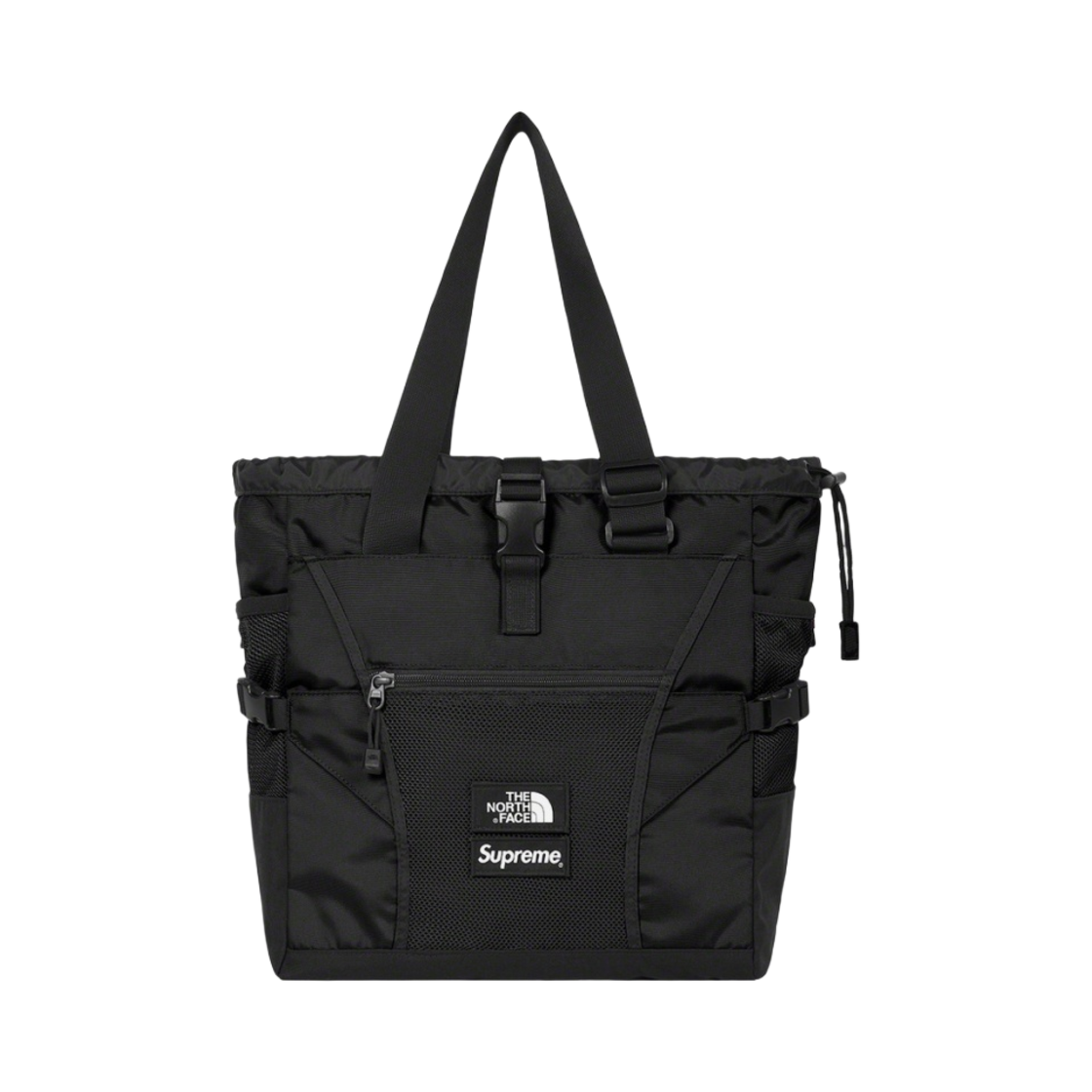 슈프림 x 노스페이스 어드벤처 토트백 블랙 - 20SS