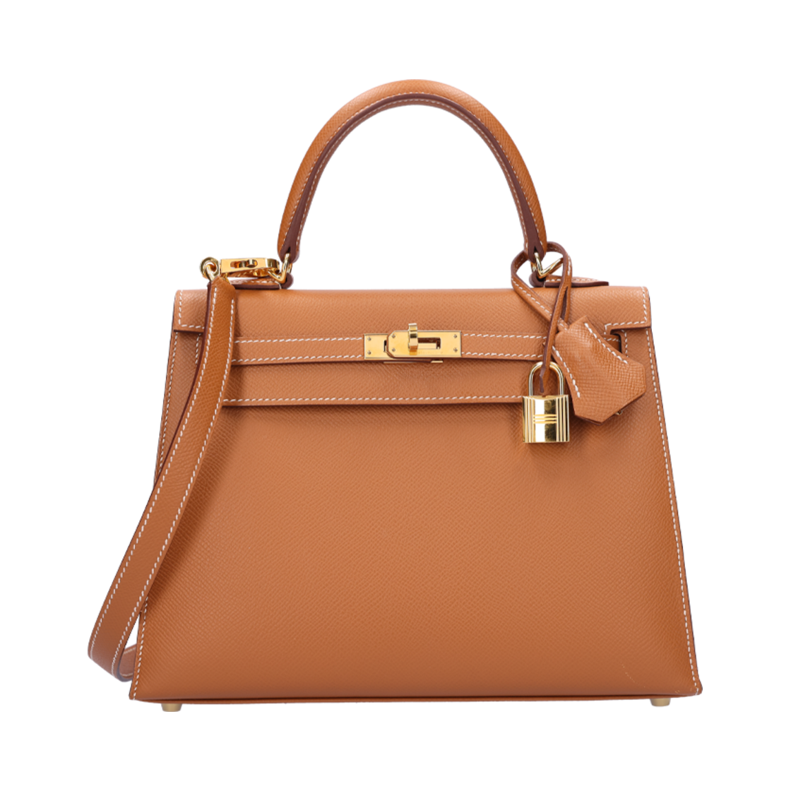 에르메스 H038416CC 켈리 25 백 앱송 골드 금장 Z각인