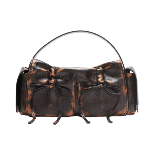 A10342-AFO Acne Studios Multipocket Bag Brown Bronze