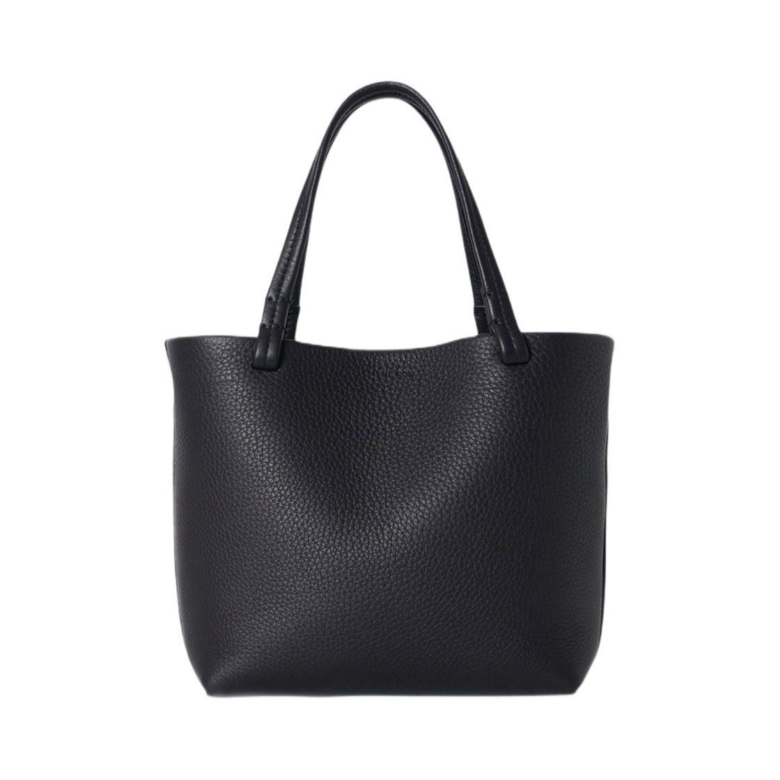 더 로우 스몰 파크 토트백 레더 미드나잇(The Row Small Park Tote Bag in Leather Midnight) - 1