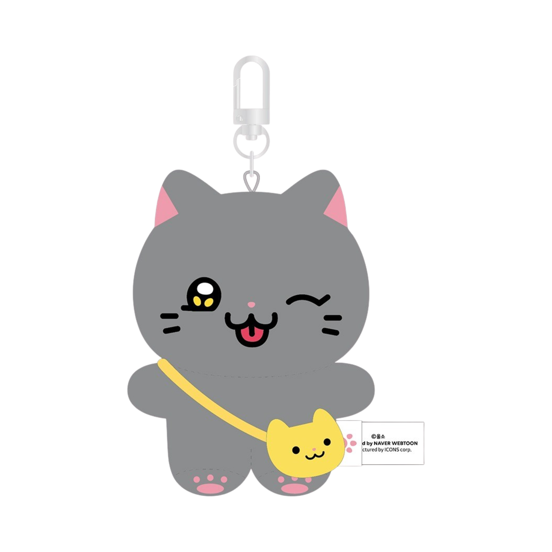 8809810177054 Meow Man Mini Doll Keyring Picnic Youngchul