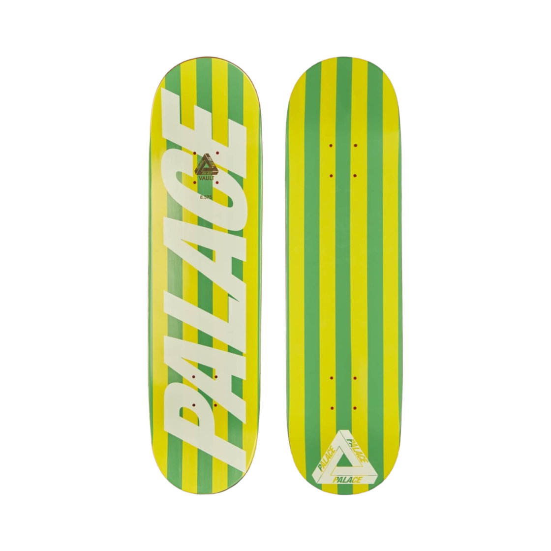 팔라스 x 구찌 스케이트 덱 멀티컬러 스트라이프 그린 - 22FW