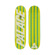 Palace x Gucci Striped Skate Deck Multicolor Stripes Green - 22FW