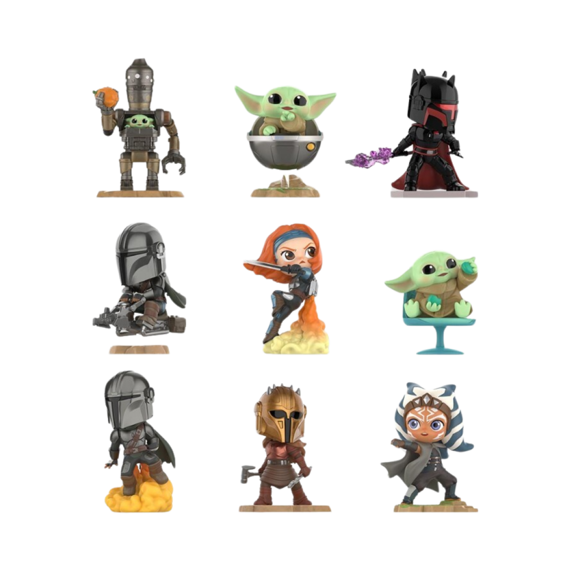 팝마트 디즈니 스타워즈 만달로리안 시리즈 미개봉 랜덤박스 (9개입)(Pop Mart Disney Star Wars The Mandalorian Series Sealed Case (9 Blind Boxes)) - 2
