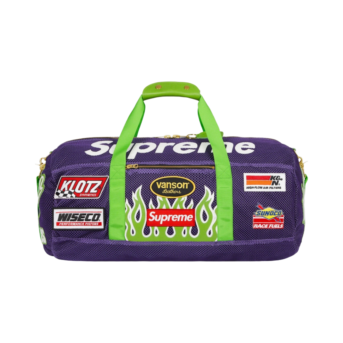 슈프림 x 밴슨 레더스 코듀라 메쉬 더플백 퍼플 - 22SS(Supreme x Vanson Leathers Cordura Mesh Duffle Bag Purple - 22SS) - 1