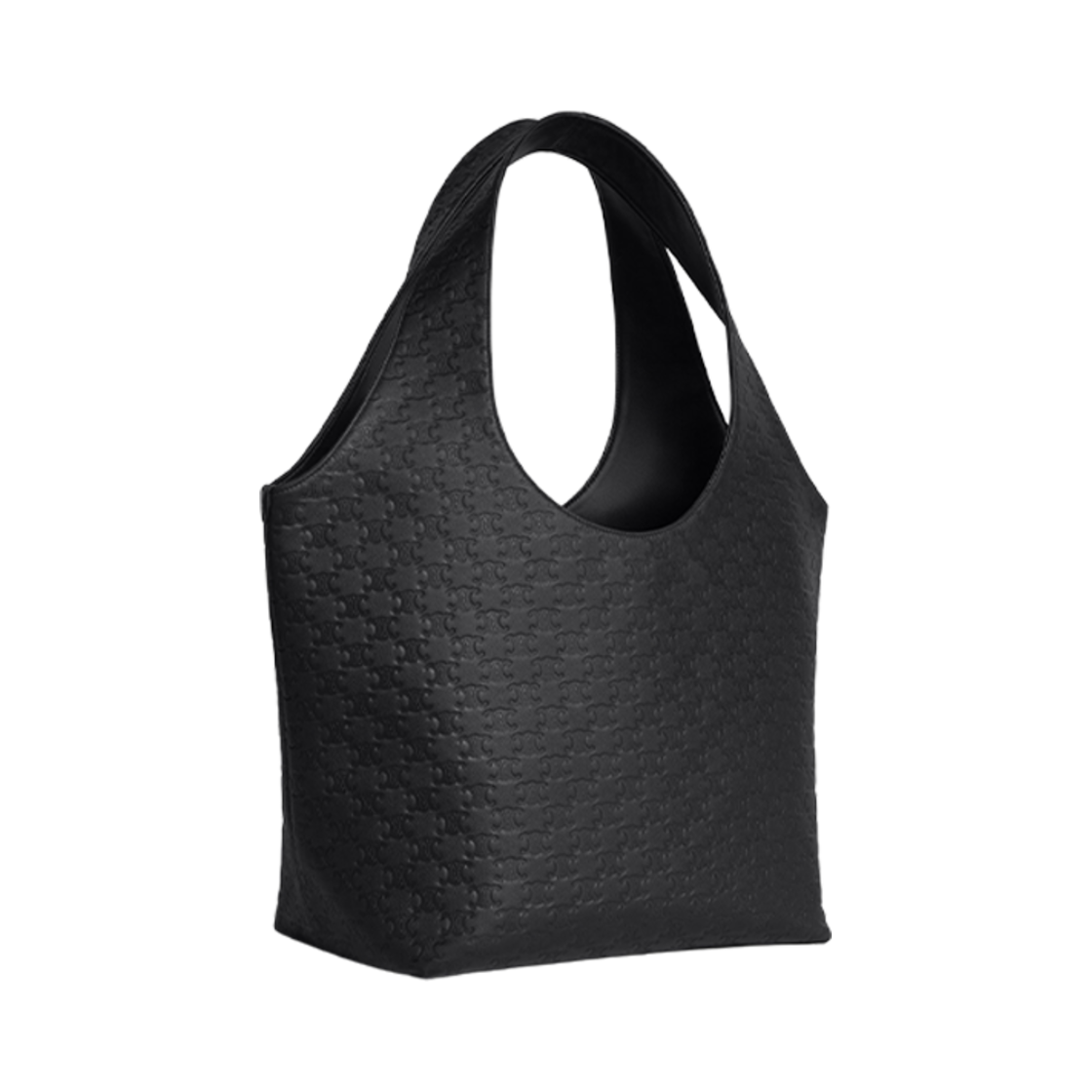 셀린느 쇼퍼 카바스 카프스킨 트리옹프 엠보스 블랙(Celine Shopper Cabas in Calfskin Triomphe Embossed Black) - 2