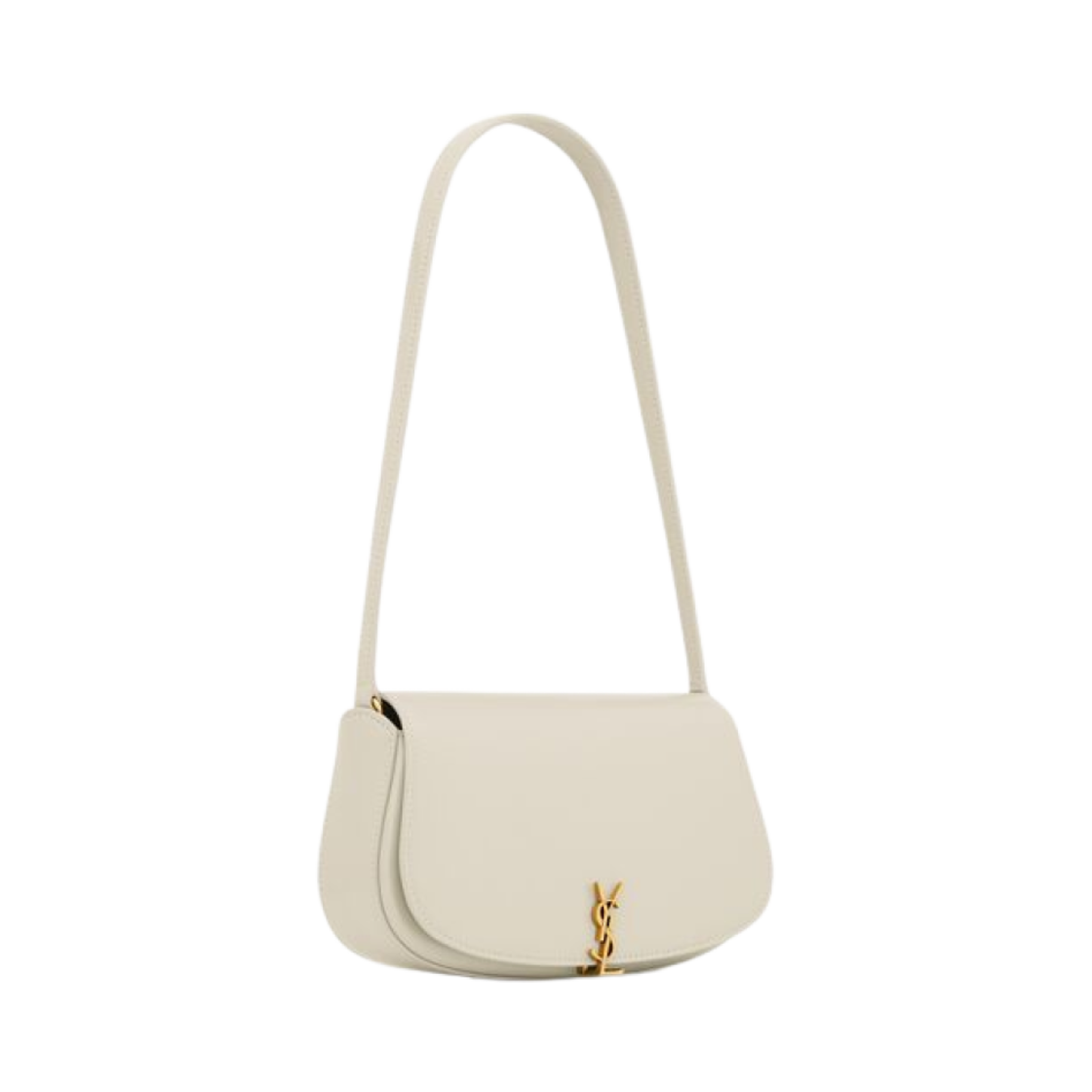 생로랑 미니 볼테르 박스 생로랑 크레마 소프트(Saint Laurent Mini Voltaire in Box Saint Laurent Crema Soft) - 2