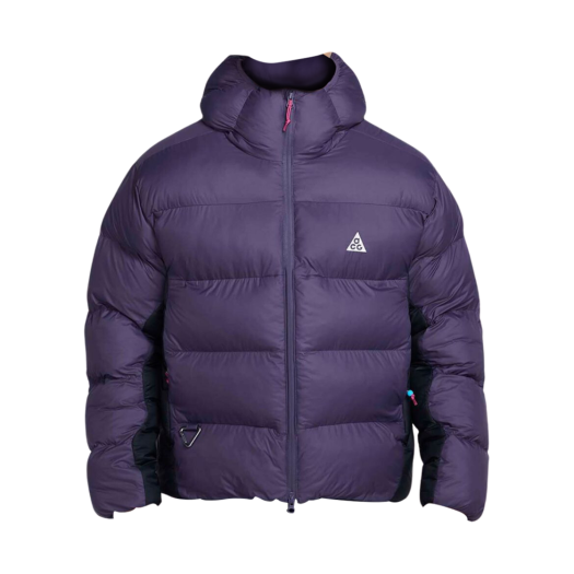Nike ACG Therma-Fit ADV Lunar Lake Loose Hooded Jacket Dark Raisin Black - Asia