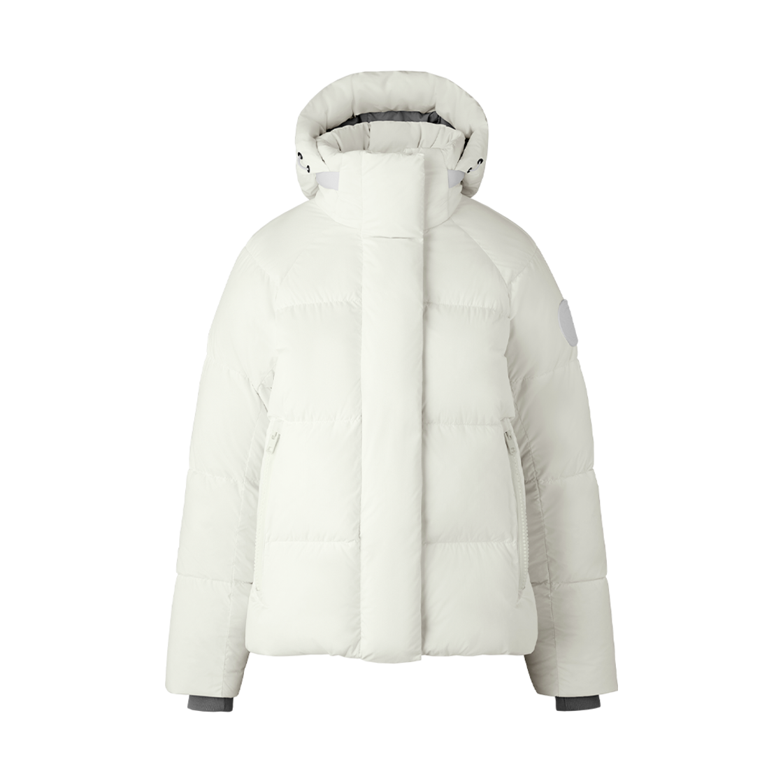 (W) 캐나다 구스 정션 파카 파스텔 화이트 라벨 노스 스타 화이트((W) Canada Goose Junction Parka Pastels White Label North Star White) - 1