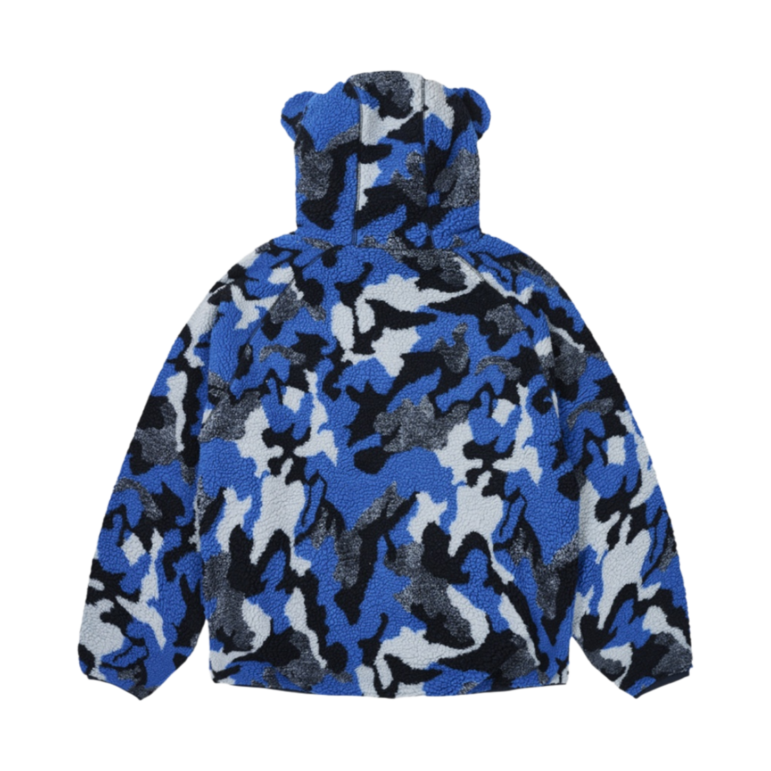 팔라스 테디 플리스 자켓 블루 카모 - 24SS(Palace Teddy Fleece Jacket Blue Camo - 24SS) - 2