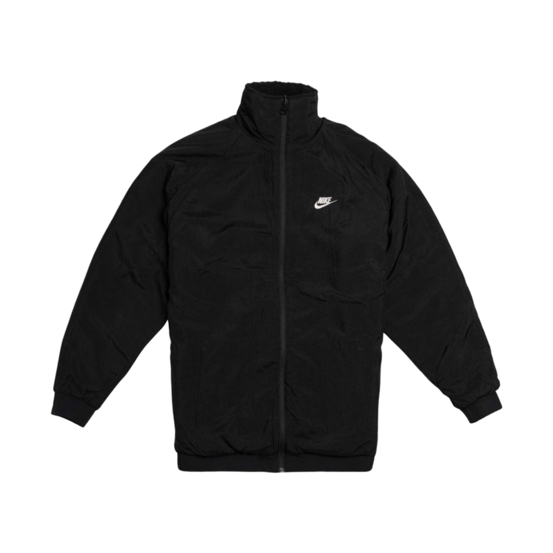 나이키 빅 스우시 풀 집 자켓 블랙 세일(Nike Big Swoosh Full Zip Jacket Black Sail) - 2