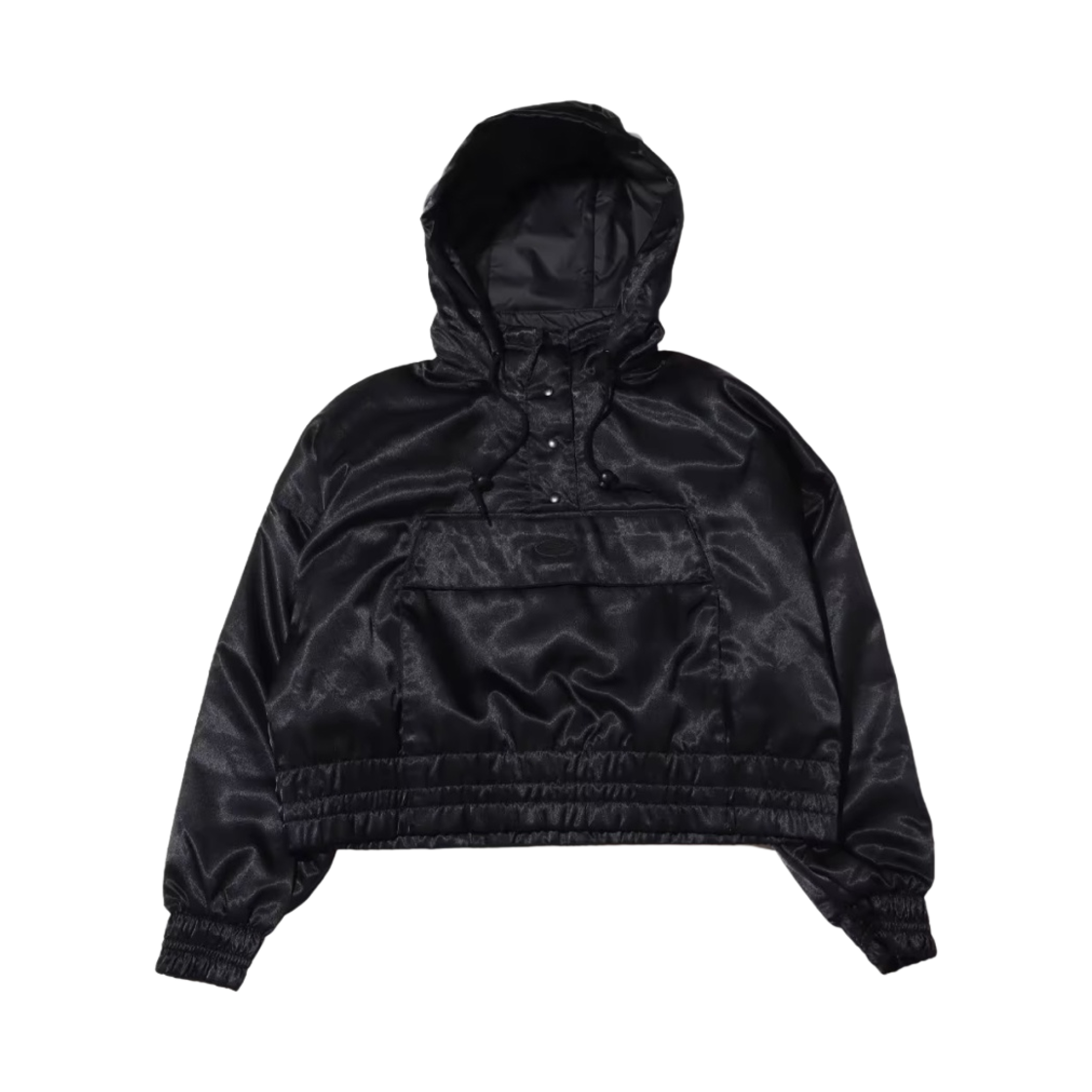 (W) 나이키 NSW 서카 96 오버사이즈 우븐 자켓 블랙 - 아시아((W) Nike NSW Circa 96 Oversized Woven Jacket Black - Asia) - 1