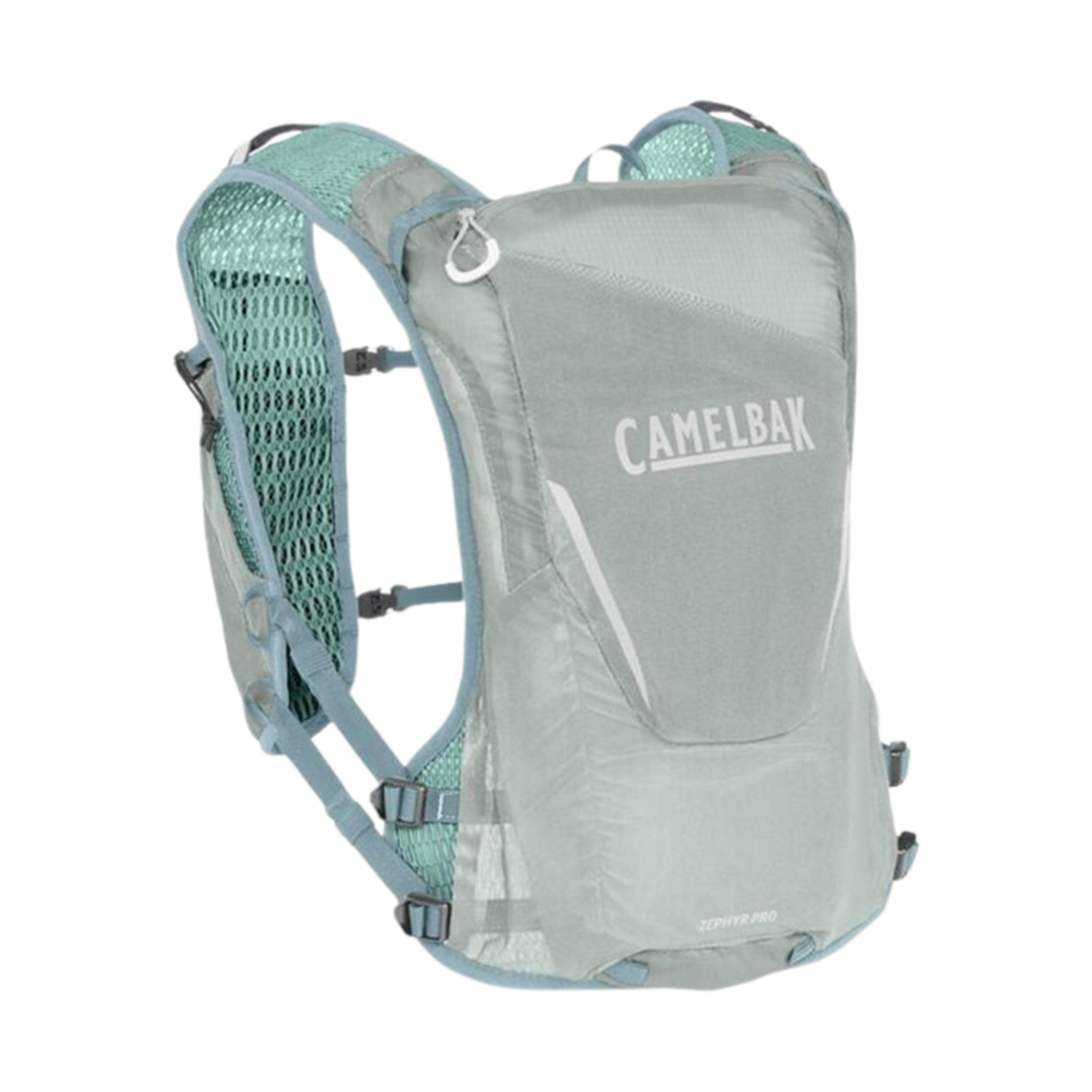 카멜백 제퍼 프로 베스트 피죤 블루 서프 (500ml 퀵 스토우 플라스크 2개 포함)(Camelbak Zephyr Pro Vest Pigeon Blue Surf (With Set of 2 500ml Quick Stow Flasks))