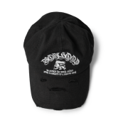 ETCE Boy Hood Destroyed Cap Black