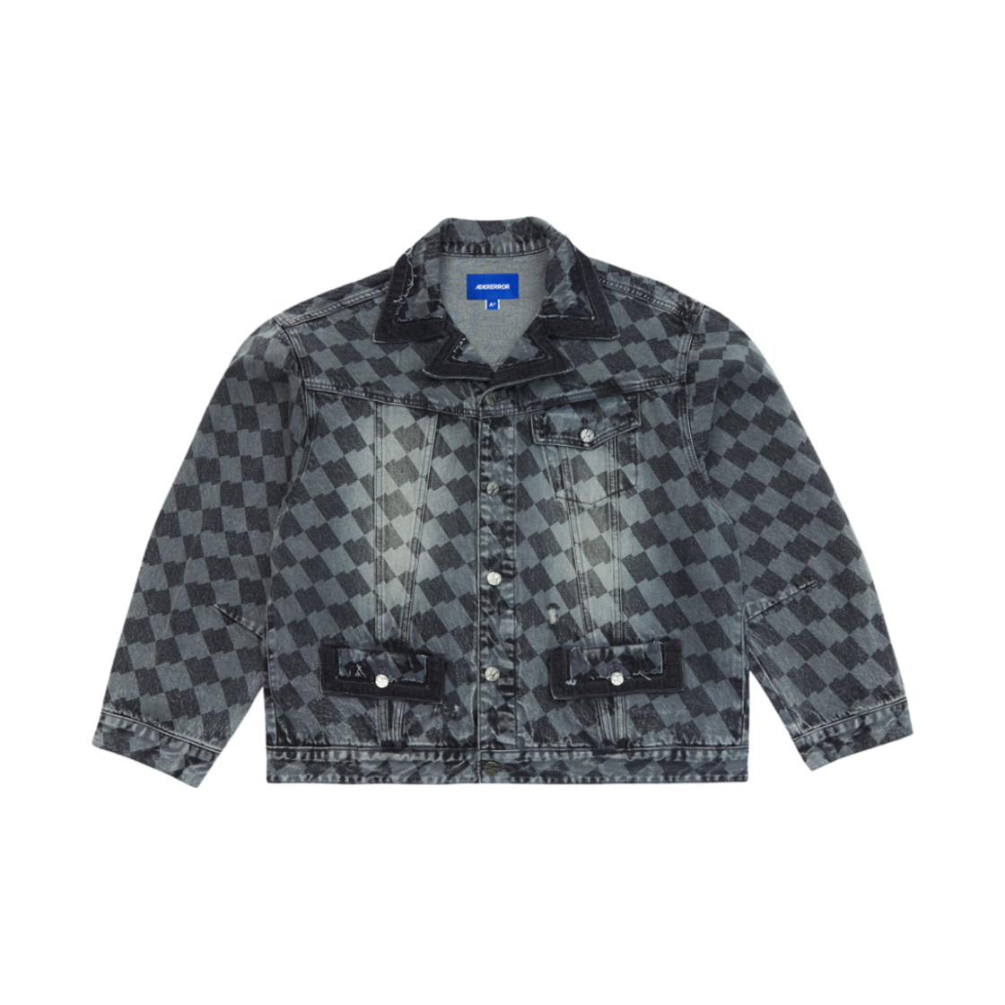 BMADSSJK1601GR Ader Error Tenit Trucker Jacket Gray