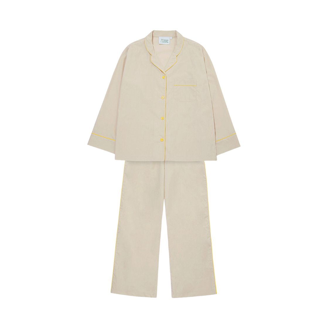 스내피커들 파자마 세트 흥겨운 치즈(Snappy Cuddle Pajama Set Chizzy Cheese)