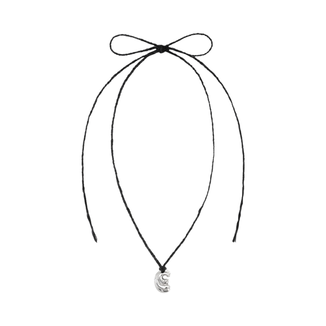 써드무브먼트 쉘 네크리스 블랙(Third movement Shell Necklace Black)