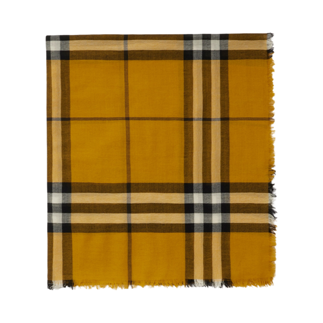 버버리 체크 울 스카프 티크(Burberry Check Wool Scarf Teak)