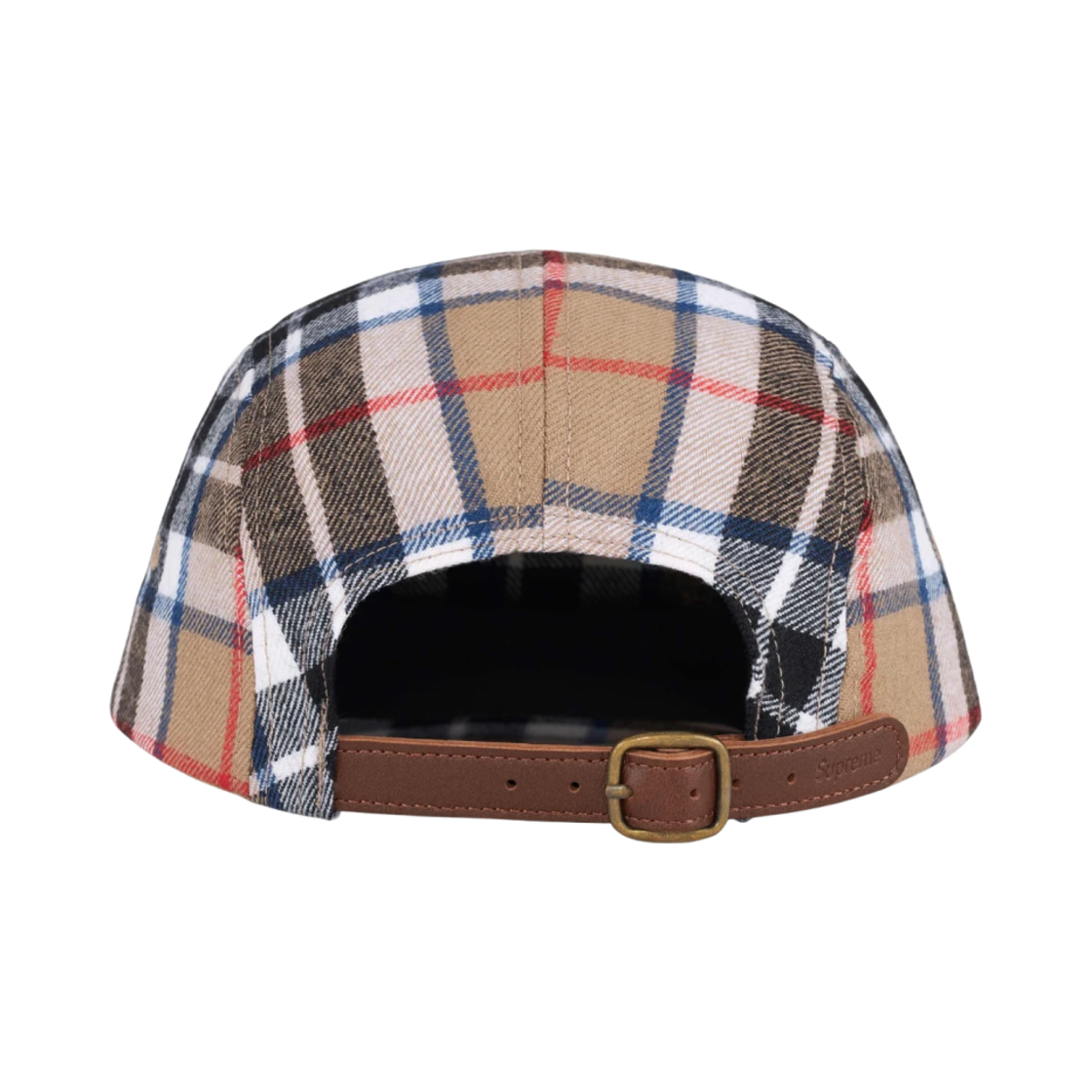 슈프림 로크캐런 캠프캡 탄 플레이드 - 24FW(Supreme Lochcarron Camp Cap Tan Plaid - 24FW) - 2
