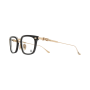 Chrome Hearts Overpoked Black Plastic Gold Plated