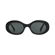 (W) Celine Triomphe 01 Sunglasses in Acetate Black Black