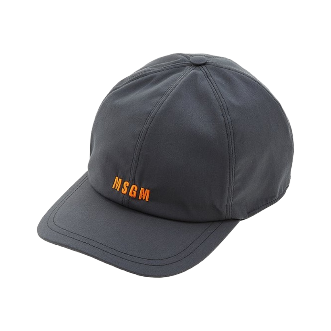 엠에스지엠 베이스볼 캡 자수 로고 그레이(MSGM Baseball Cap with Embroidered Logo Grey)