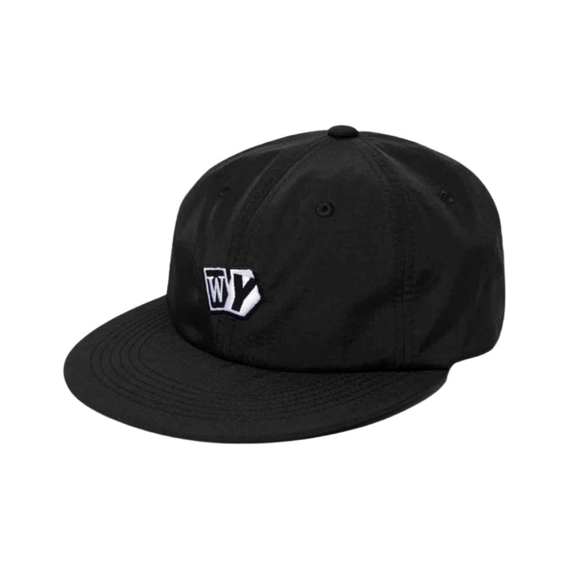 베르디 웨이스티드 유스 나일론 6-패널 캡 블랙(Verdy Wasted Youth Nylon 6-Panel Cap Black)