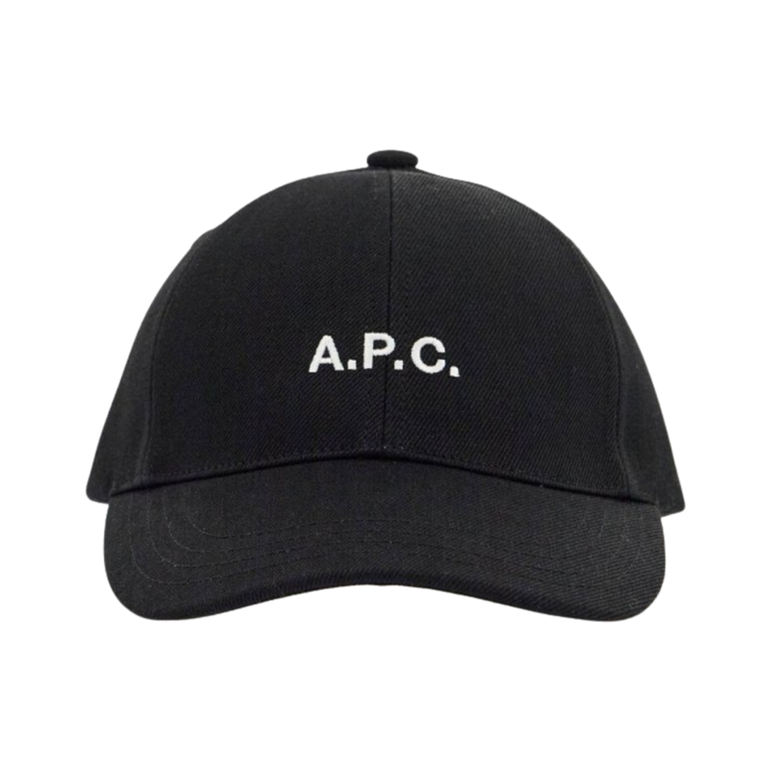 COHFK-M24069-LZZ A.P.C. Charlie Baseball Cap Black
