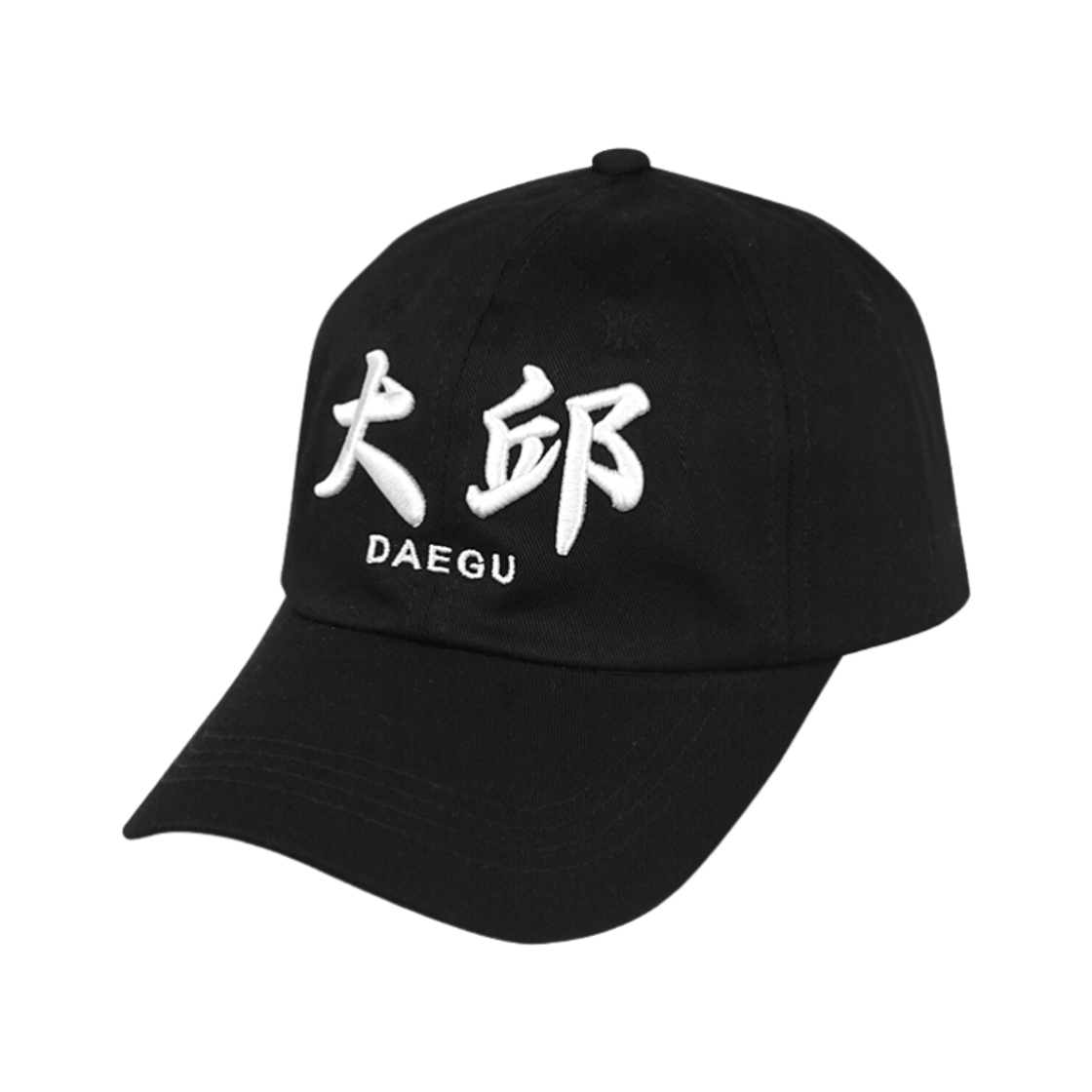 다크룸 스튜디오 x 이플릭 대구 볼캡 블랙 화이트(Darkr8m Studio x Eplc Daegu Ball Cap Black White)