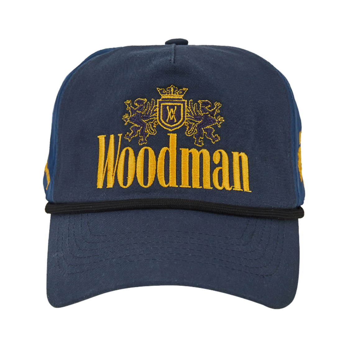 25SSCA01BL Woodman Royal Piping Ball Cap Blue