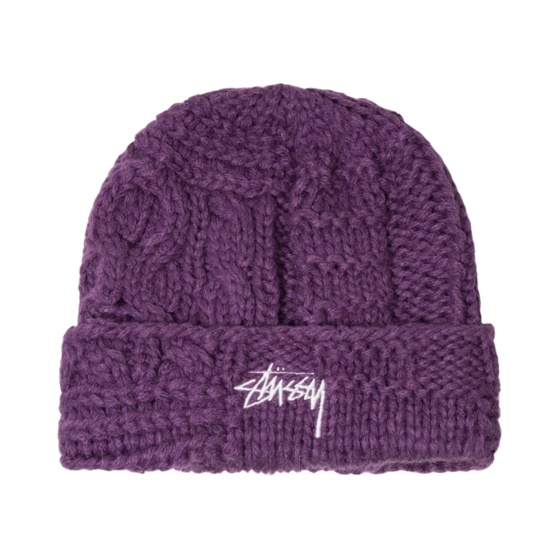 스투시 니트 패치워크 비니 퍼플(Stussy Knit Patchwork Beanie Purple) - 1