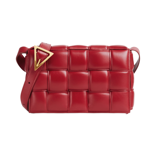 Bottega Veneta Padded Leather Cassette Apple Candy