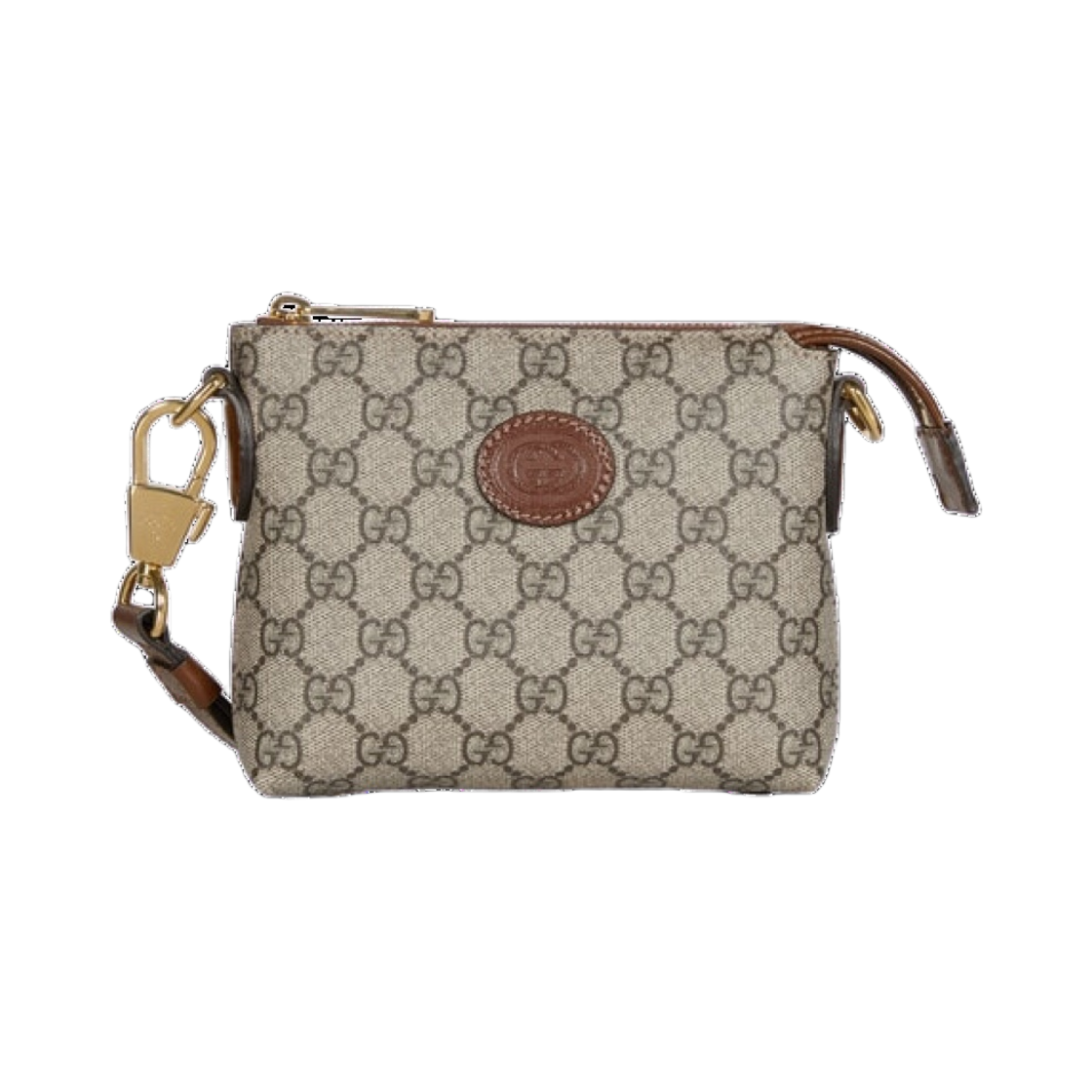 구찌 인터로킹 G 메신저백 베이지 에보니(Gucci Messenger Bag with Interlocking G Beige Ebony) - 1