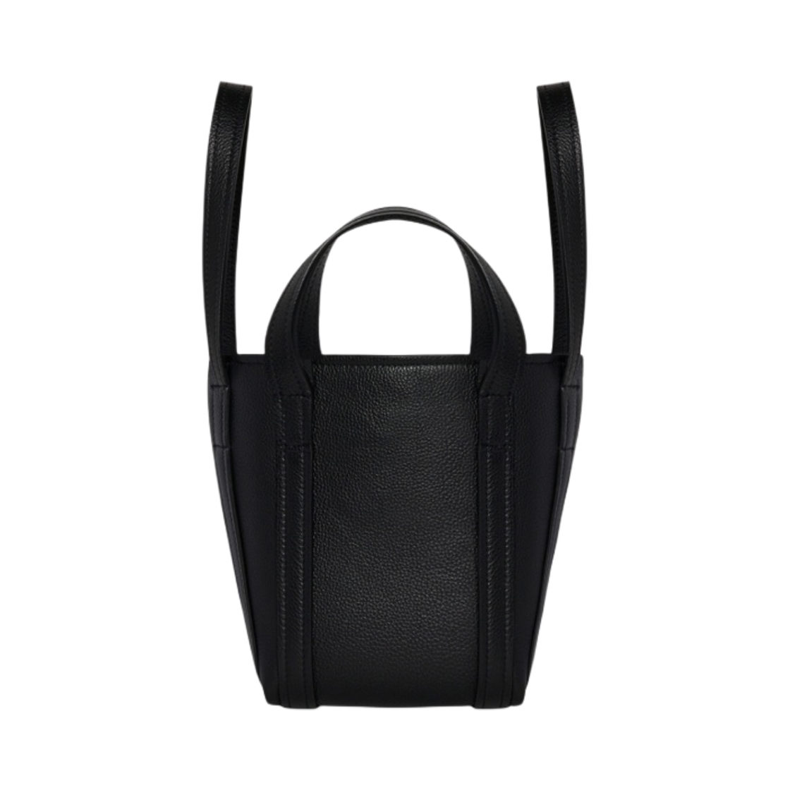 발렌시아가 그레인드 카프스킨 에브리데이 XS 노스 사우스 숄더 토트백 블랙(Balenciaga Grained Calfskin Everyday XS North-South Shoulder Tote Bag Black) - 3