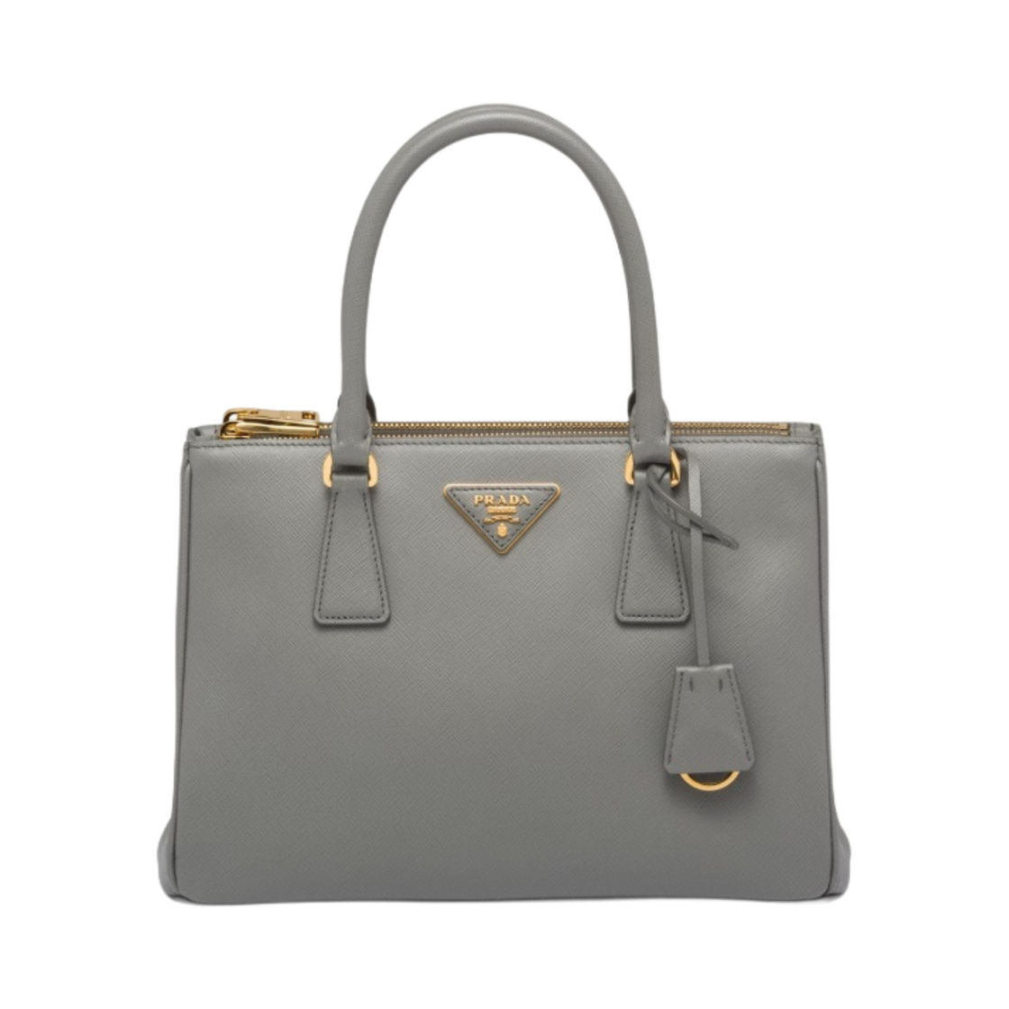 1BA863-NZV-F0480 Prada Medium Prada Galleria Saffiano Leather Bag Slate Gray