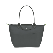 Longchamp Le Pliage Green Tote Bag M Graphite