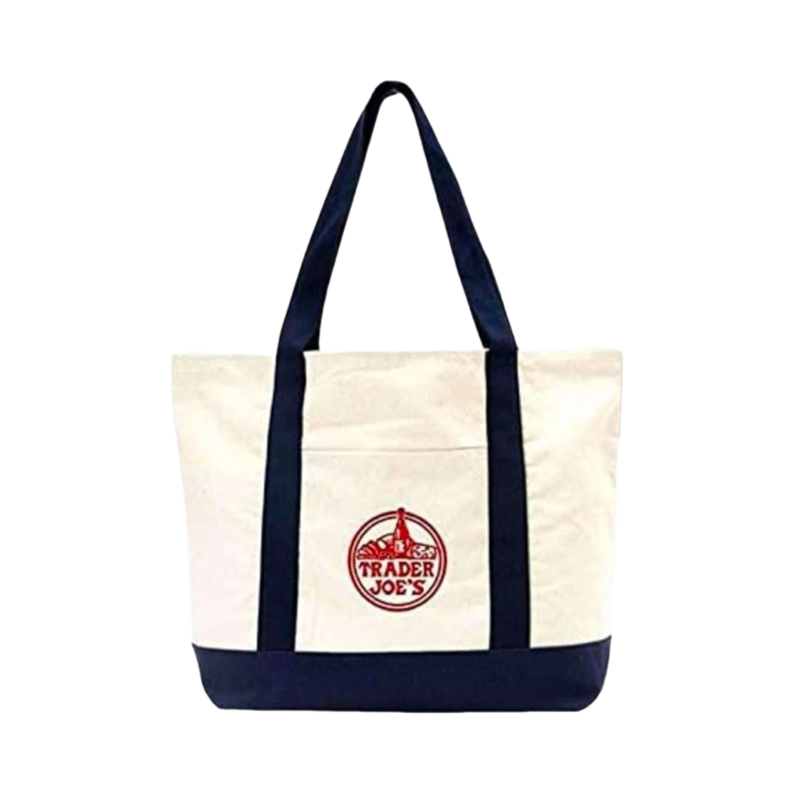 트레이더 조 캔버스 토트백 네이비(Trader Joe's Canvas Tote Bag Navy)