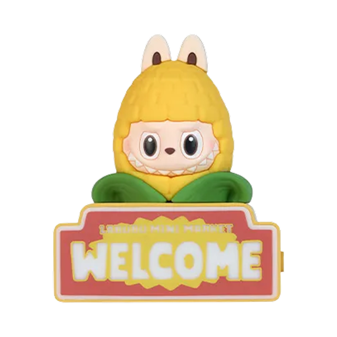 팝마트 라부부 더 몬스터즈 와키 마트 시리즈 프리지 마그넷 옥수수 (개봉 박스)(Pop Mart Labubu The Monsters Wacky Mart Series Fridge Magnet Corn (Opened Case))