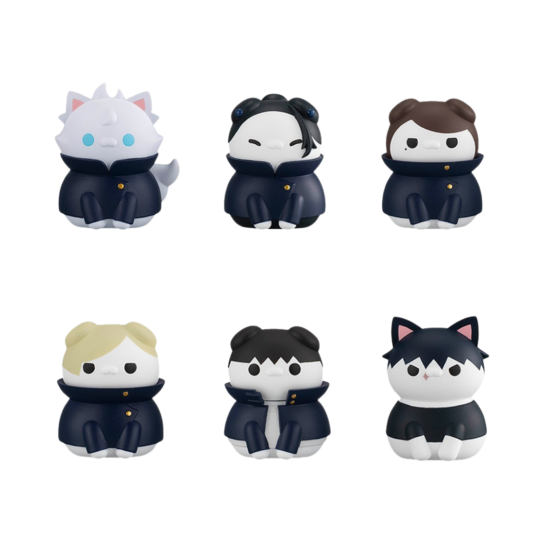 메가하우스 메가캣 프로젝트 주술냥코 회옥 옥절 (6종 세트+2종 랜덤)