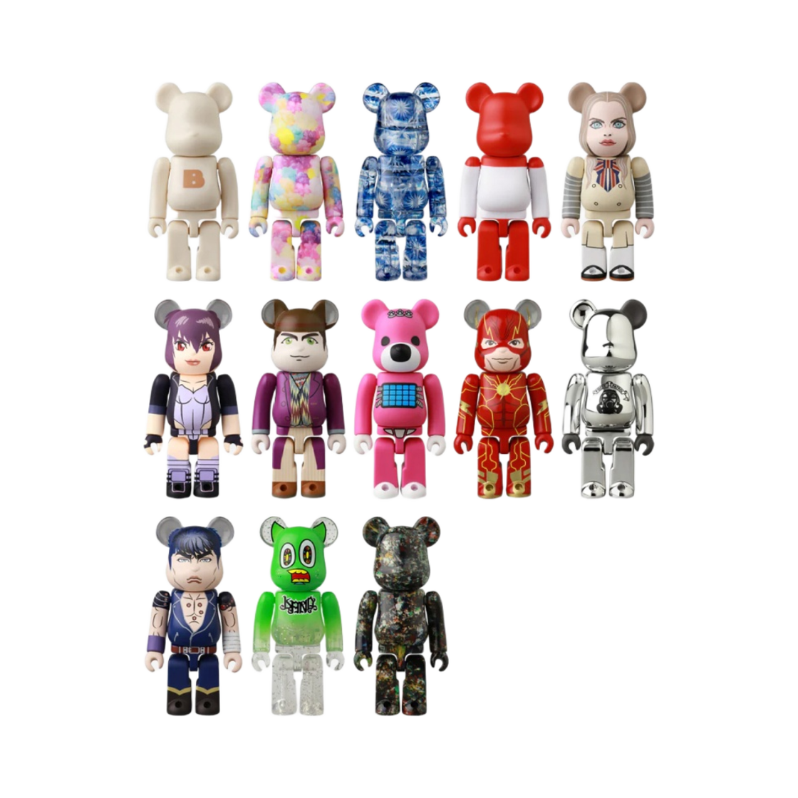 베어브릭 시리즈 47 랜덤박스 100% (24개입)(Bearbrick Series 47 Sealed Case 100% (24 Blind Boxes))