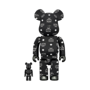 Bearbrick x MCM 100% & 400% Set