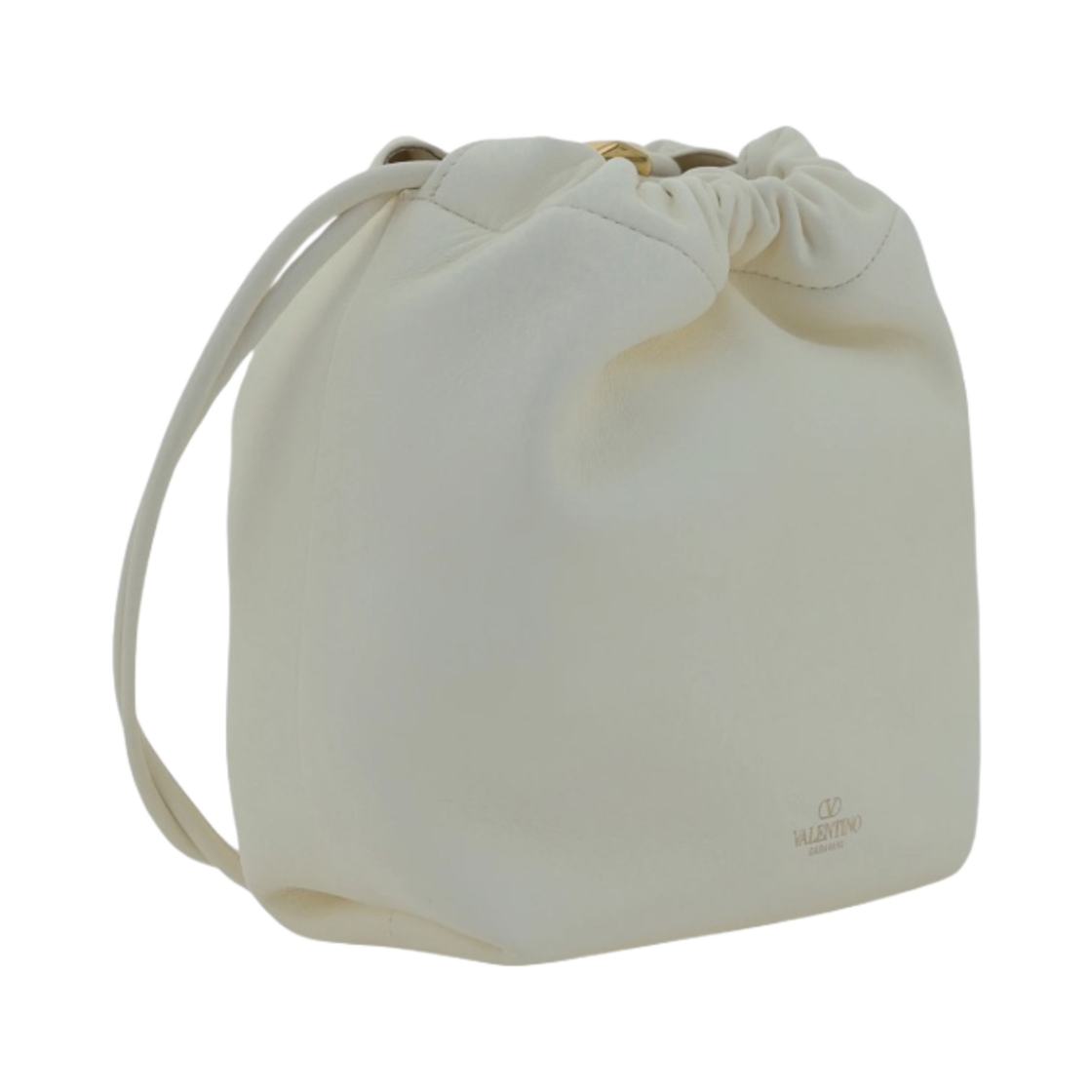발렌티노 브이로고 미니 푸프 버킷백 아이보리(Valentino Vlogo Mini Pouf Bucket Bag Ivory) - 2