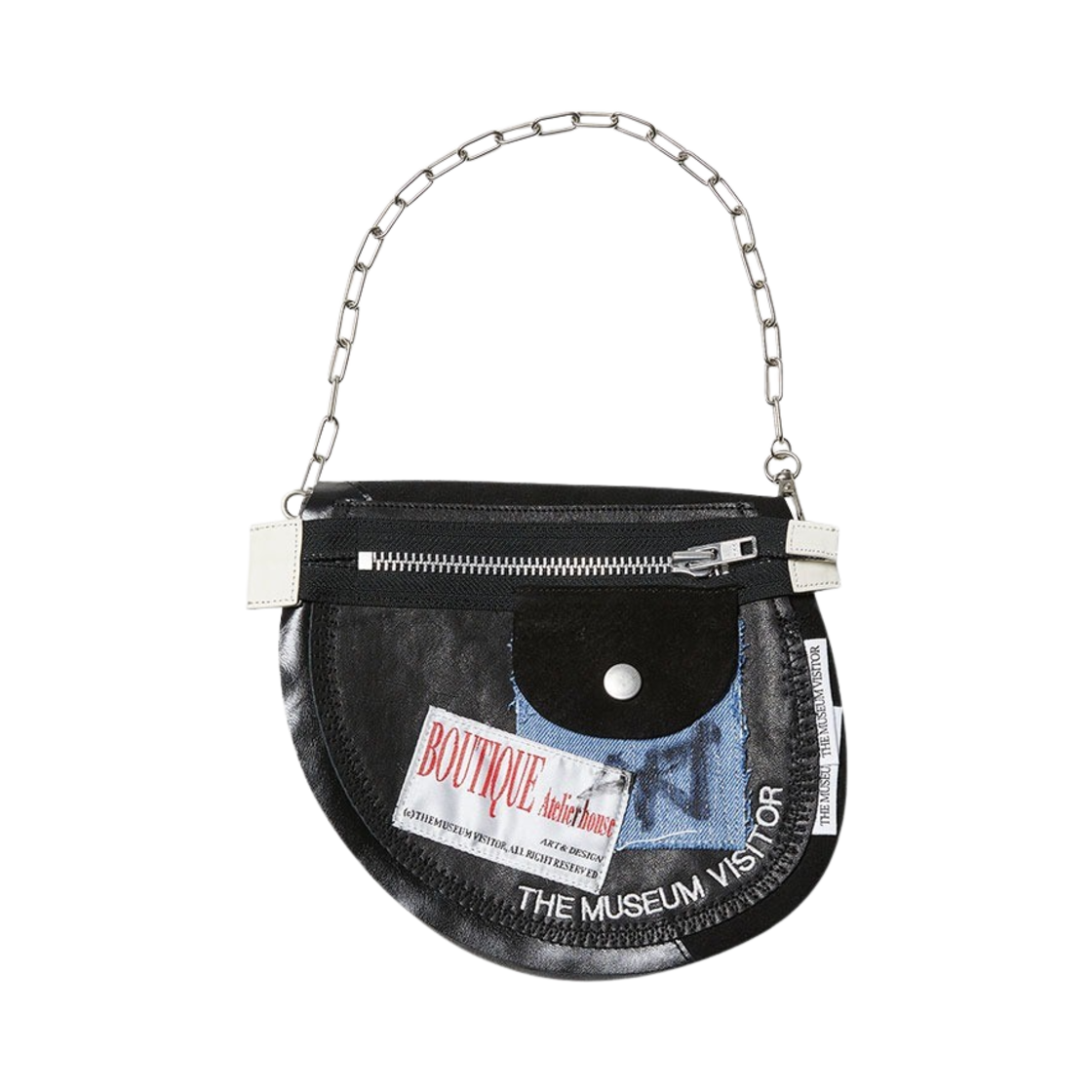 더뮤지엄비지터 데미지드 아카이브 아플리케 미니 백 - 23PS