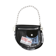 The Museum Visitor Damaged Archive Applique Mini Bag - 23PS