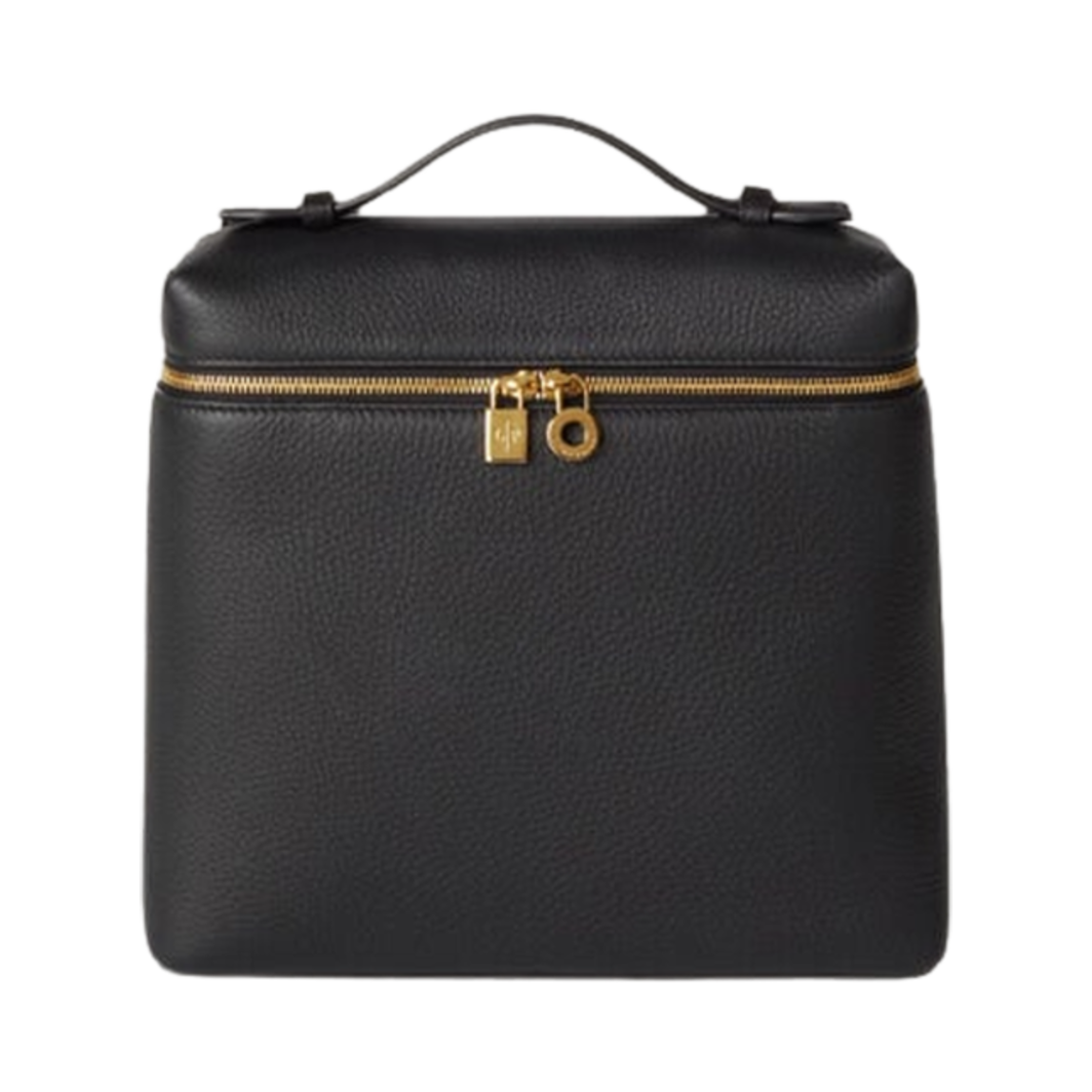 FAN4041-804L Loro Piana Extra Pocket Backpack L23.5 in Calfskin Black Sun Gold