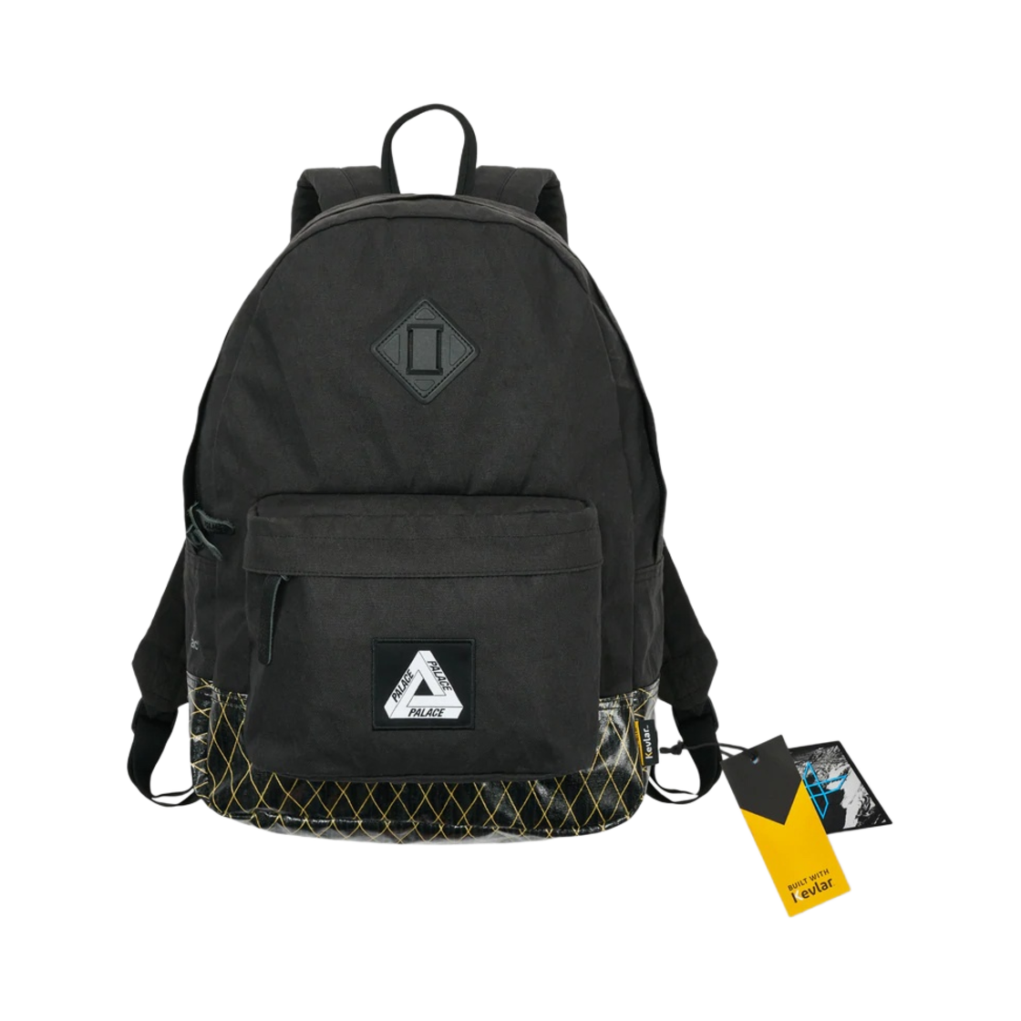 팔라스 X-팩 코튼 캔버스 백팩 블랙 - 22SS(Palace X-Pac Cotton Canvas Backpack Black - 22SS)