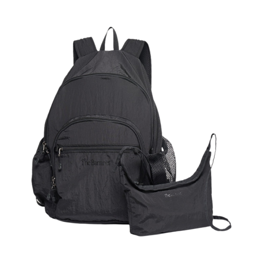 バッグ the barnnet backpack BLACK The Barnnet】Little Black Velvet Backpack | in the mist