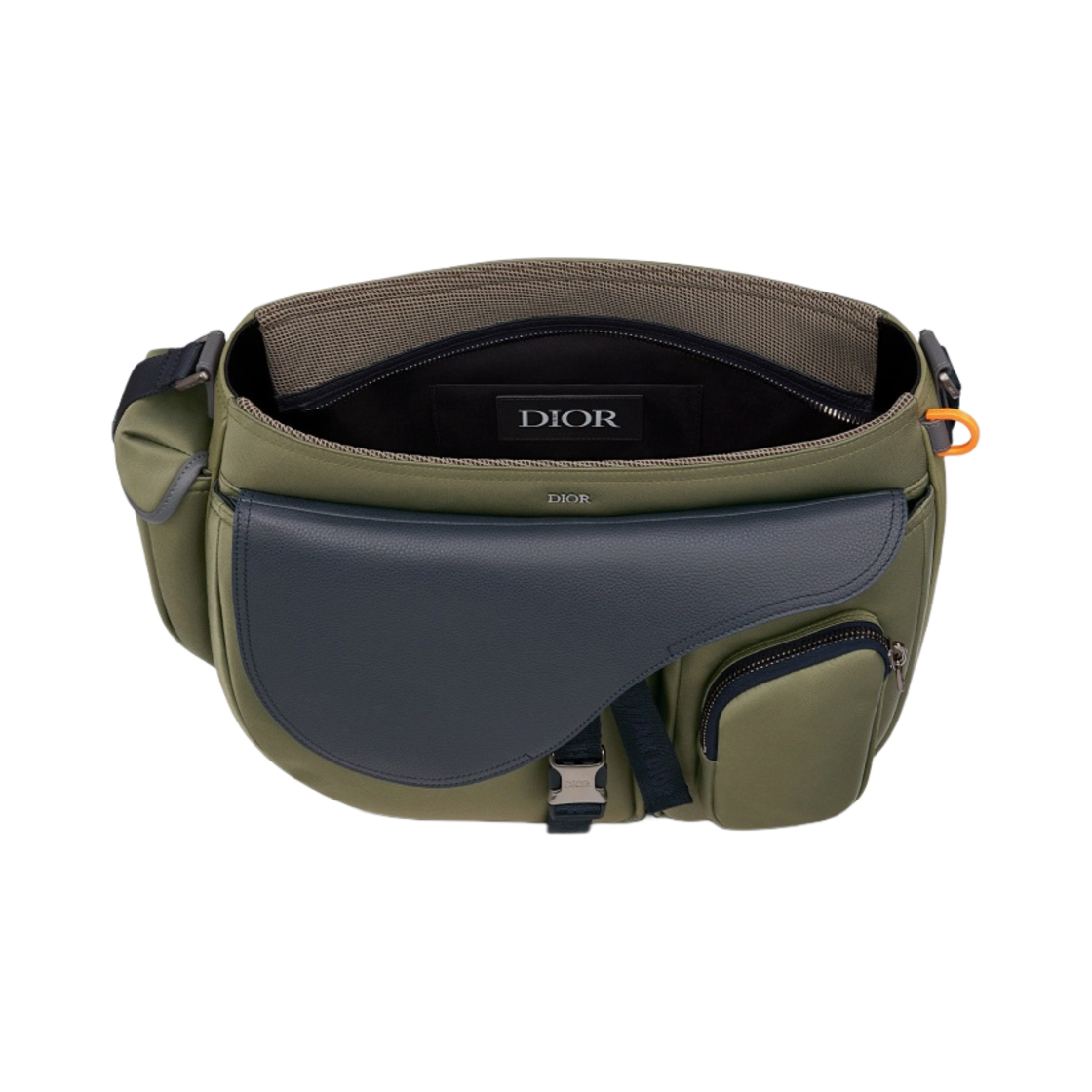 디올 x 사카이 새들 소프트백 올리브(Dior x Sacai Saddle Soft Bag Olive) - 2